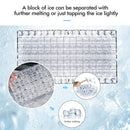 48LBS/24H Stainless Steel Countertop Ice Maker Machine with Self-Clean Function LCD Display Ice Scoop Basket