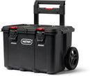 Modular Tools Organizer for Garage Storage and DIY, 3 Piece Resin Rolling Tool Box System for Small Parts