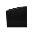 Dual Fuel Jug Holder – Aluminum Design for Two 5 Gallon Jugs, Black Storage Organizer for Trailers & Garages