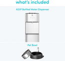 Limited Edition Self Cleaning Water Cooler Water Dispenser - 3 Temperature Settings - Hot, Cold & Room Water, Durable Stainless Steel Construction, Bottom Loading .