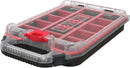 Modular Tools Organizer for Garage Storage and DIY, 3 Piece Resin Rolling Tool Box System for Small Parts