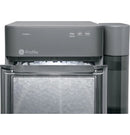 2.0 Countertop Nugget Ice Maker | Ice Machine with WiFi Connectivity | Smart Home Kitchen Essentials | Black Stainless
