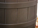 50 Gallon Plastic Outdoor Home Rain Barrel Water Storage Collector