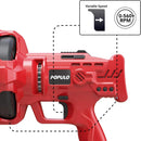 20V Cordless Electric Drain Auger-Efficient 25Ft Auto-Feed Drain Snake with Replaceable Cable,2.0Ah Battery,Charger,Storage Bag & Gloves for Kitchen,Bathroom,Shower Pipes (3/4"-2")"