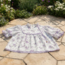 Women's floral print chiffon blouse for casual everyday wear